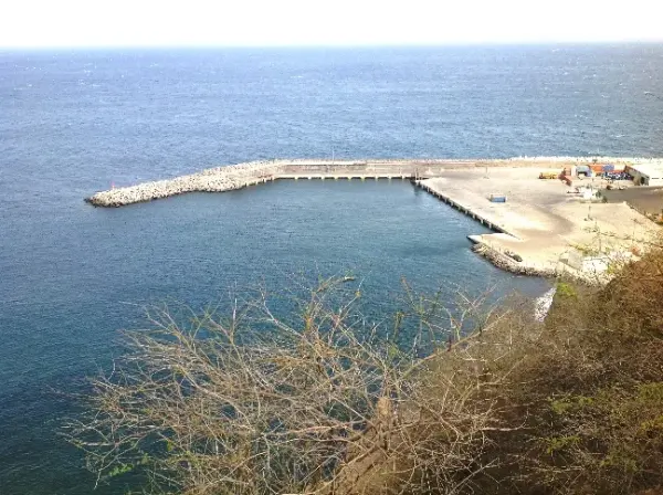 Dock at Vale de Cavaleiros in Fogo
