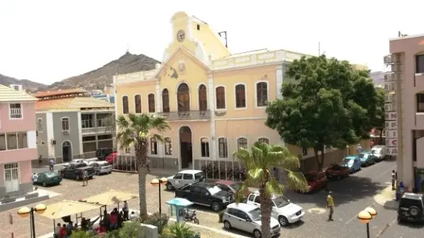 City hall building in Mindelo, São Vicente