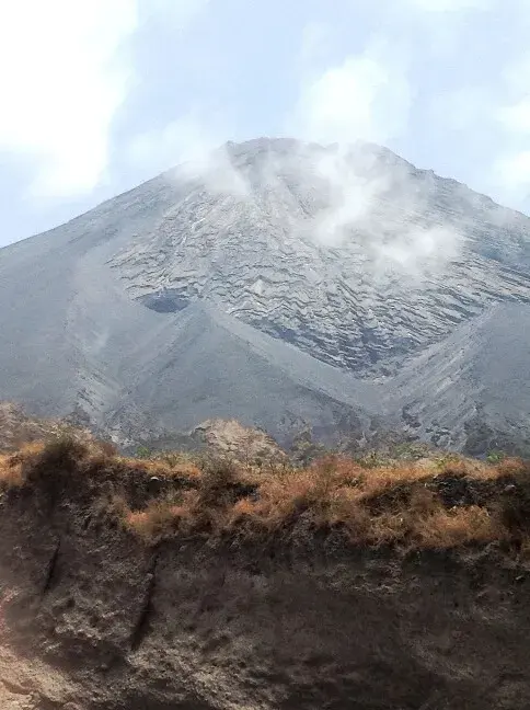 View of the volcano in Fogo
