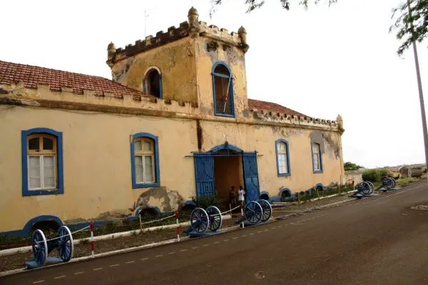 Jaime Mota military buildings on the Plateau in Praia, Santiago